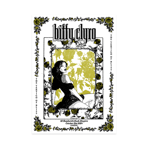 BIFFY CLYRO メンバー直筆サイン入りTシャツ M ビッフィ・クライロ BIFFY CLYRO メンバー直筆サイン入りTシャツ M ビッフィ・クライロ